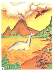 絵本【恐竜の国での冒険】